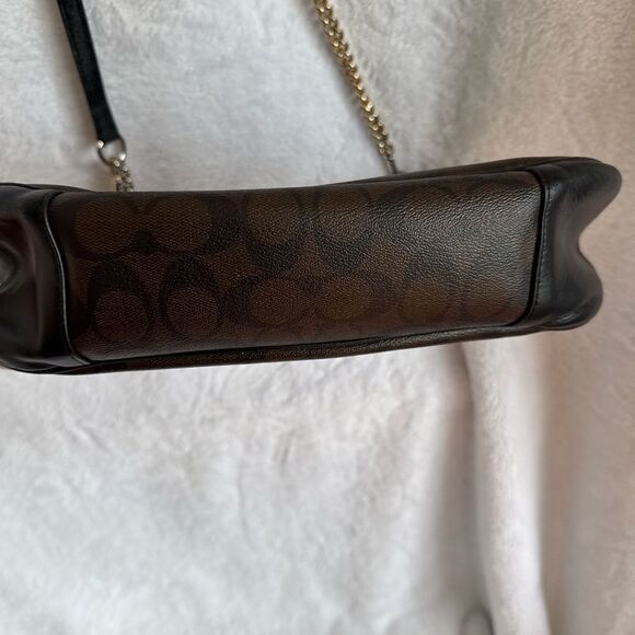 Coach Signature Brown Crossbody - Picture 6 of 12